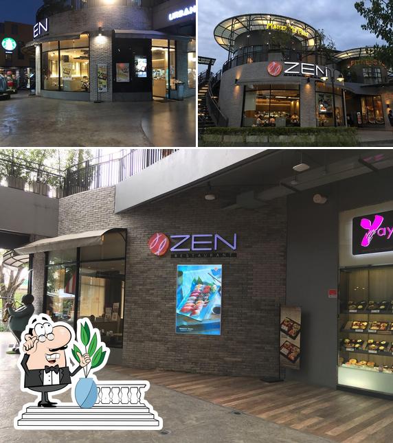 The exterior of ZEN Japanese Restaurant The JAS Wanghin Branch