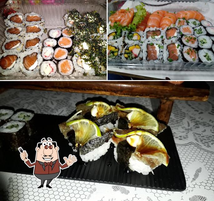 Comida em Bentô Sushi