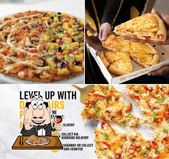 Order various types of pizza