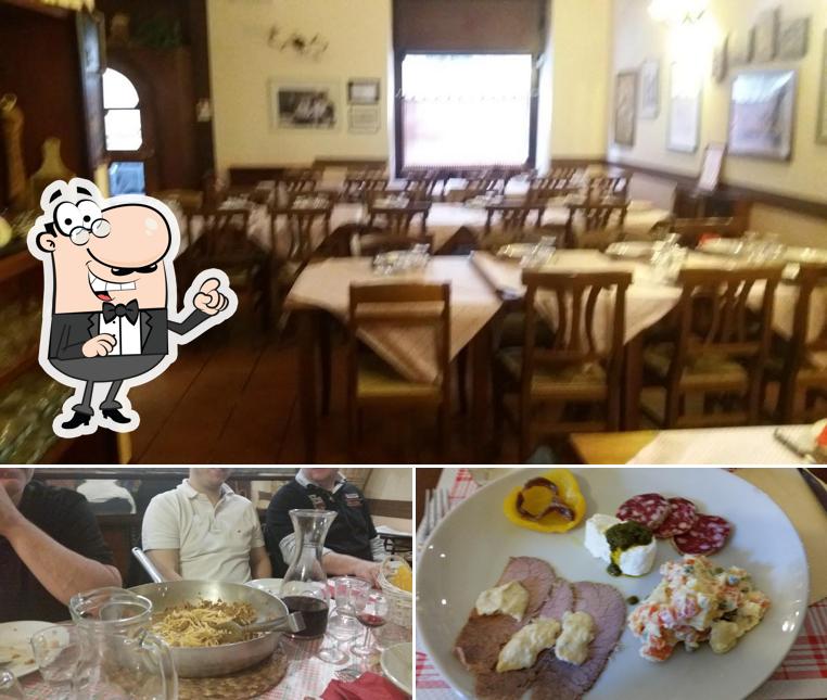 Dai un’occhiata alla foto che presenta la interni e cibo di Piola Da Celso