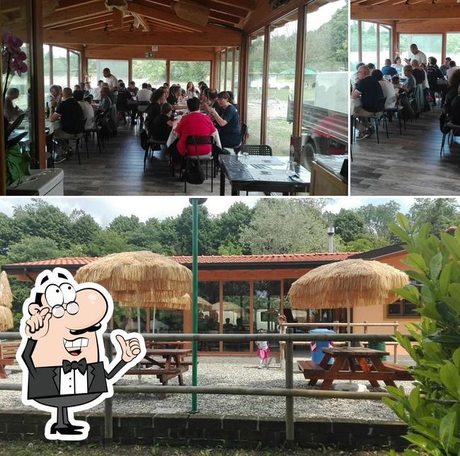 Gli interni di La Baita Sul Lago