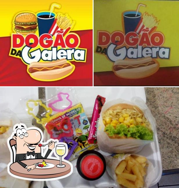 Platos en Dogão da galera