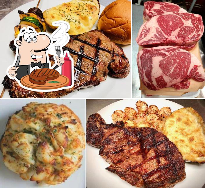 Get meat dishes at Mountain Mama's