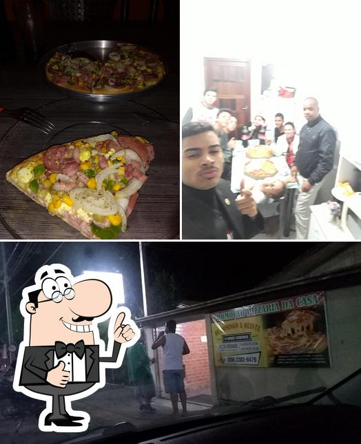 Look at this image of Pizzaria da casa