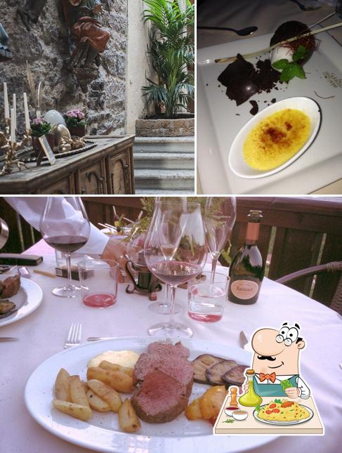 La immagine della cibo e vino di Schloss Hotel Korb