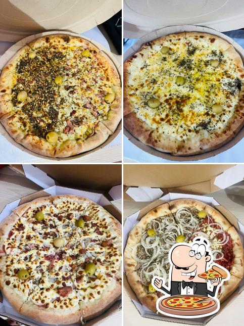 Consiga pizza no Videira Pizzaria