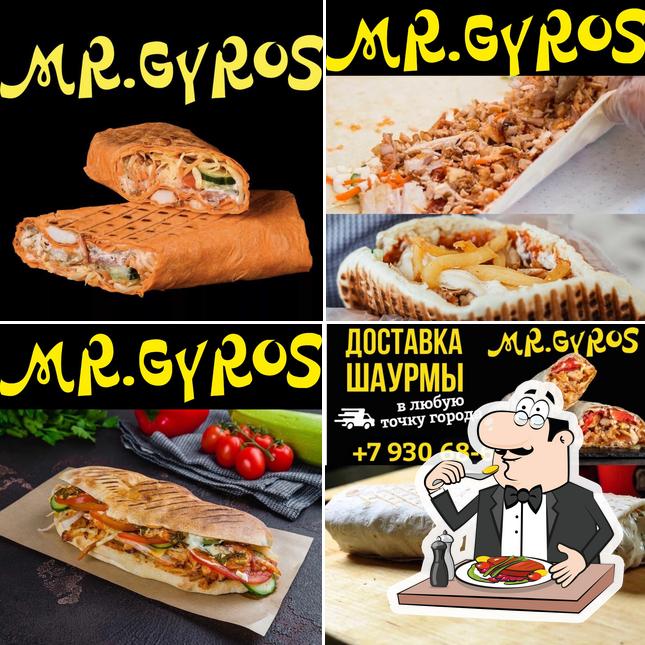 Блюда в "Mr. Gyros"