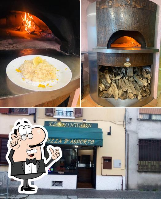 Gli interni di El Brontolon Pizzeria e Gastronomia d'Asporto