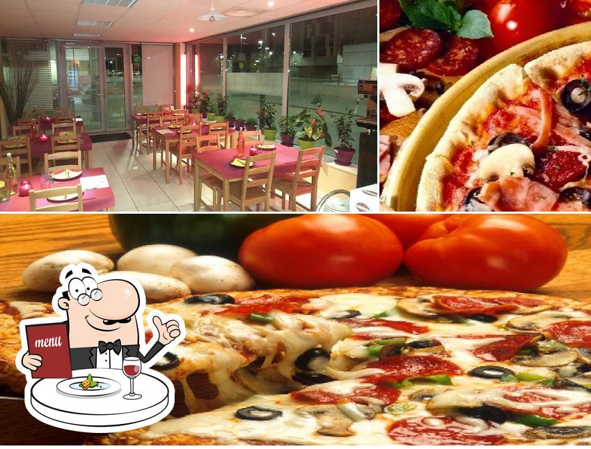 Vérifiez l’image indiquant la nourriture et intérieur concernant FORZA PIZZA