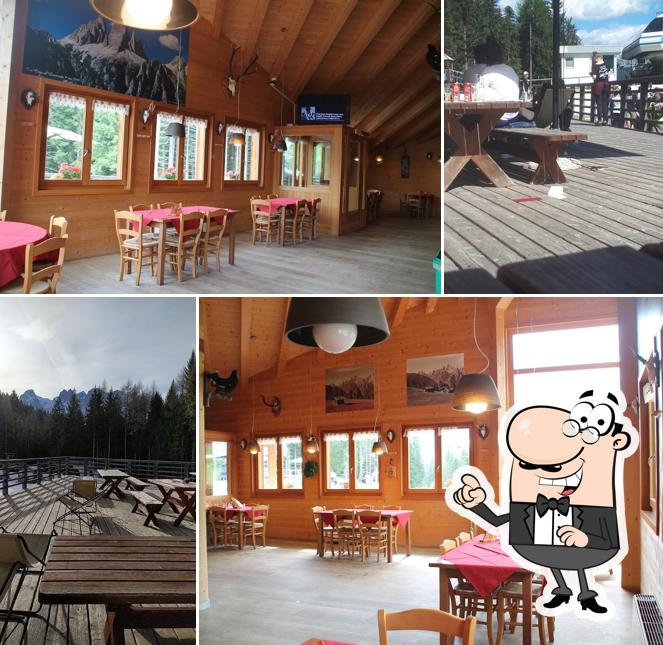 Gli interni di La Zopa - Rifugio Bar Ristorante