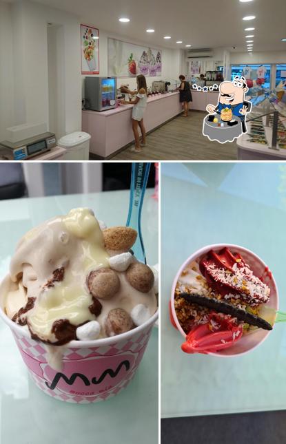 La foto della cibo e interni di Gelateria Mucca Mia