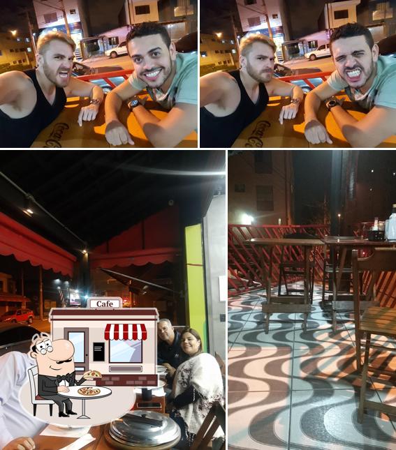 O exterior do Pizzaria A Familia
