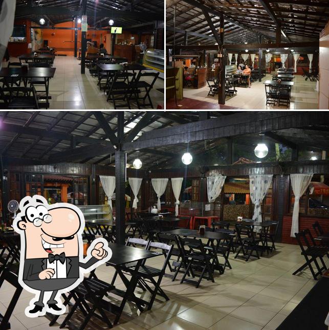The interior of Bar E Restaurante Tempero Do Mar