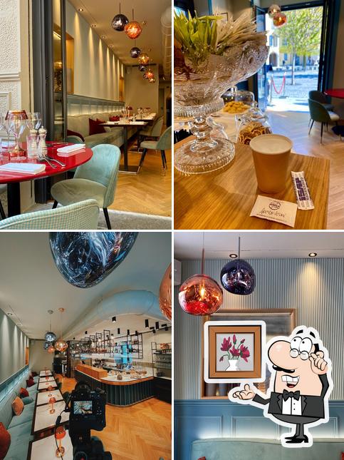 Gli interni di Méditerranée Bistrot