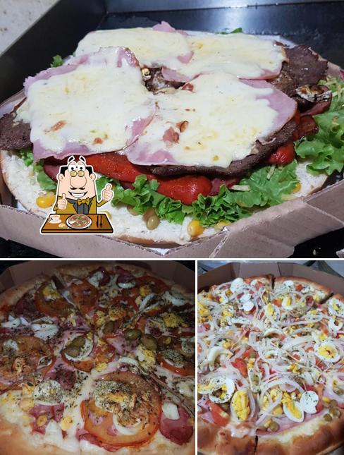 Escolha pizza no Casa Das Pizzas