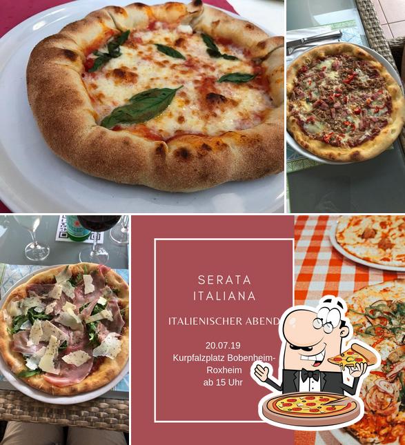 Probiert eine Pizza bei La Piazza
