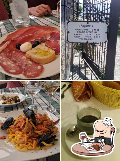 Scegli i piatti di carne a Ristorante/Pizzeria "Il Purgatorio"