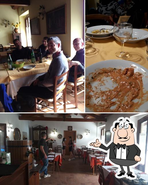 Gli interni di Villa Ugolini Ristorante Albergo