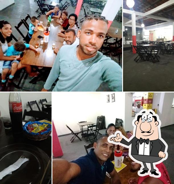 O interior do Estação MPB Pizzaria e Churrascaria e rei do frango