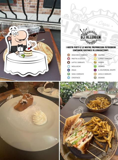 Hangout Capri serve un'ampia gamma di dessert