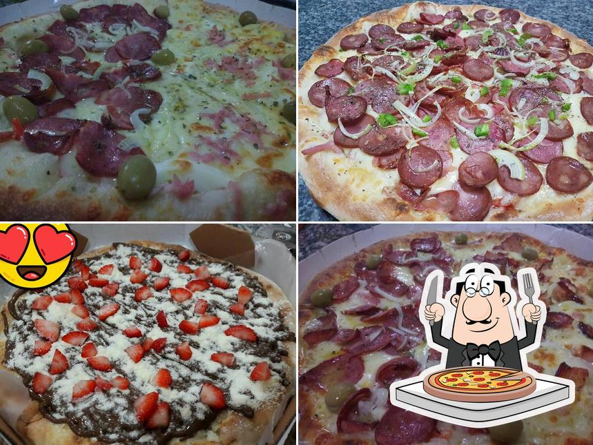 Escolha diversos estilos de pizza
