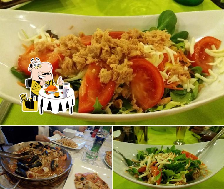 Cibo al Ristorante Delfino Blu