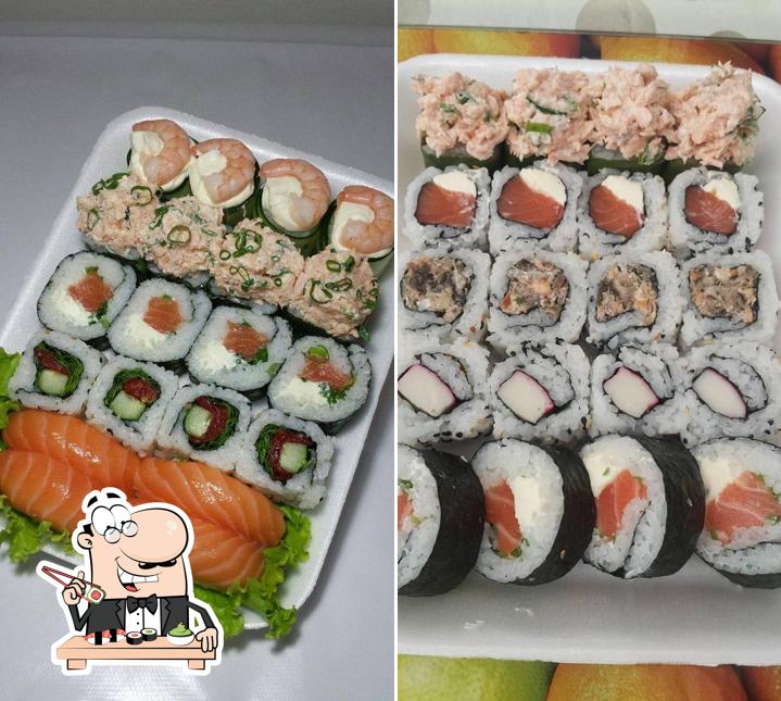 Presenteie-se com sushi no Oda Sushi