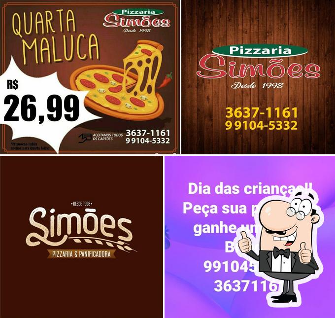 Here's a pic of Panificadora e Pizzaria Simões