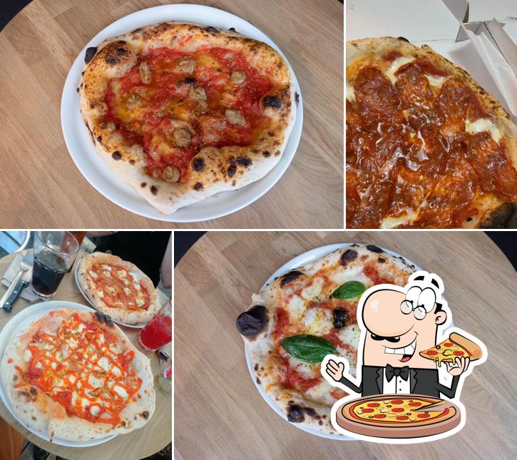 Choisissez différents genres de pizzas