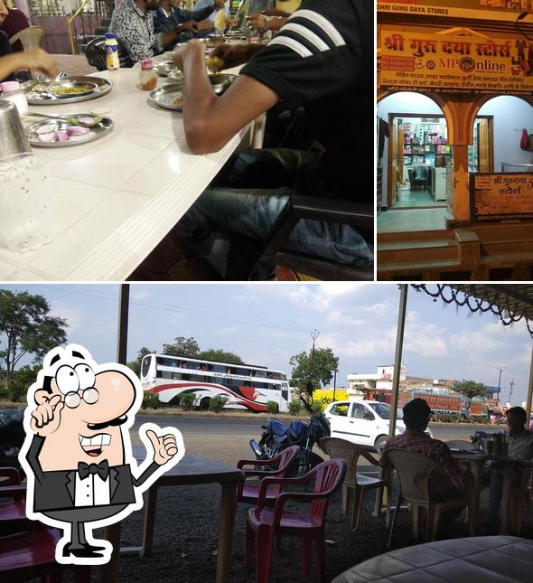 The interior of Shri Mahadev restaurant