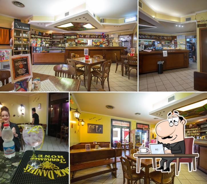 Gli interni di La Base - Pizzeria - Bar - Ristorante - Servizio di asporto