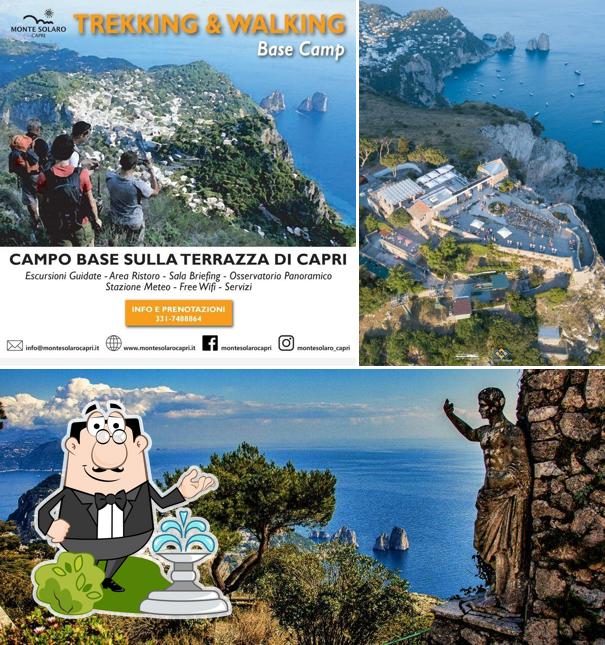 Gli esterni di Monte Solaro Capri