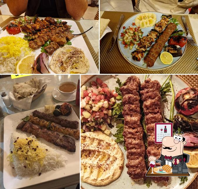 Choisissez des repas à base de viande à Iranian restaurant