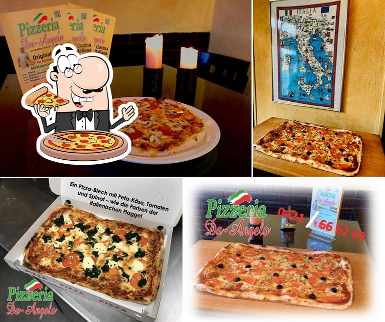 Try out pizza at Pizzeria Da Angelo Bremen