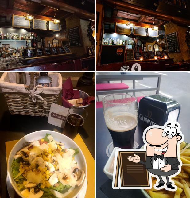 Tra le varie cose da Legend Pub si possono trovare la esterno e cibo