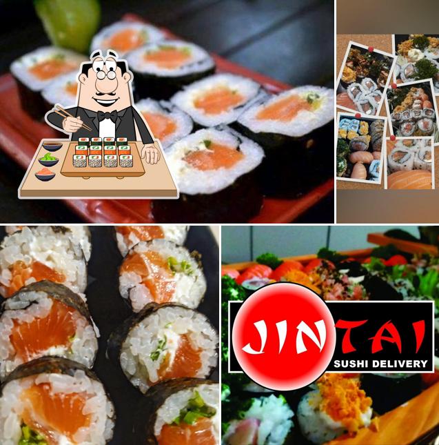 Prove diferentes opções de sushi