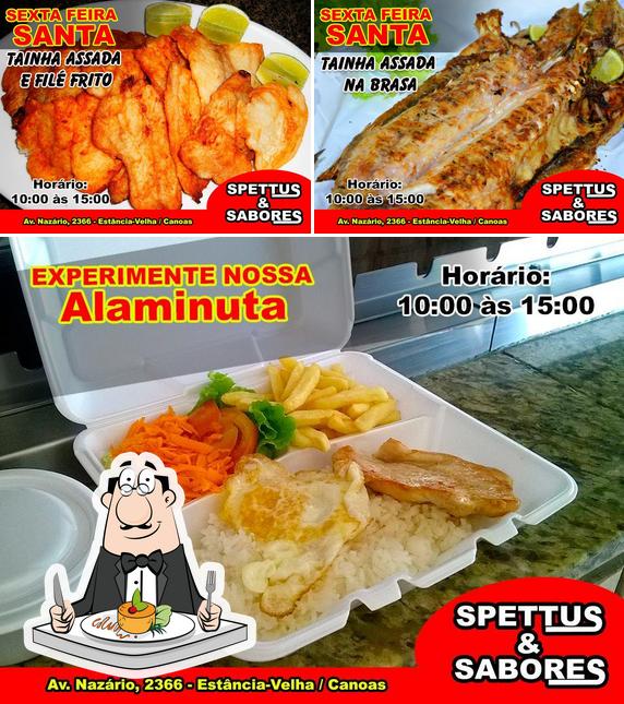 Comida em Spettus & Sabores