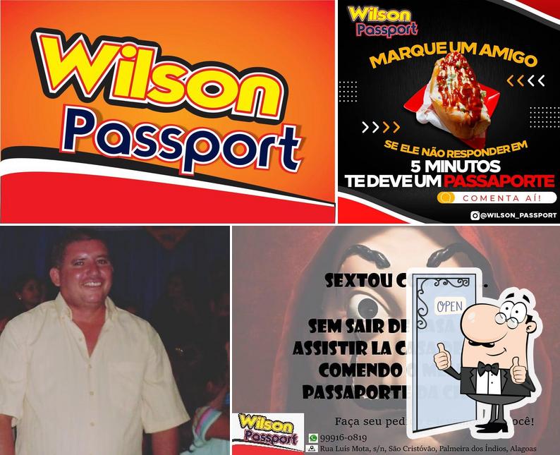 Look at the picture of Wilson Passport