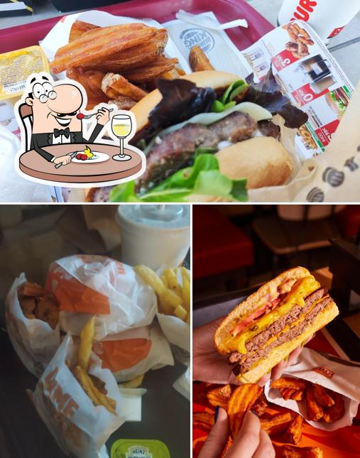 Comida en Burger King