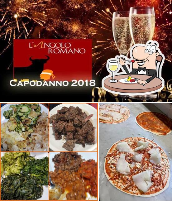 Guarda la immagine che presenta la cibo e vino di L'Angolo Romano