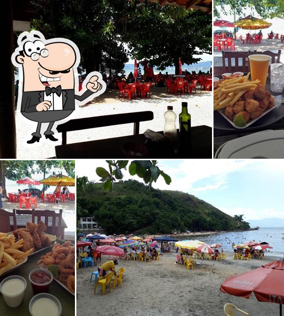 O interior do Na Onda do Jacaré: Quiosque de Praia e Restaurante