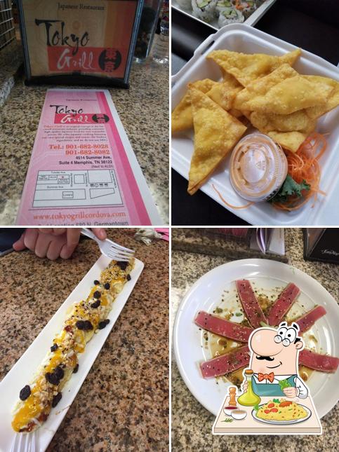 Comida en Tokyo Grill