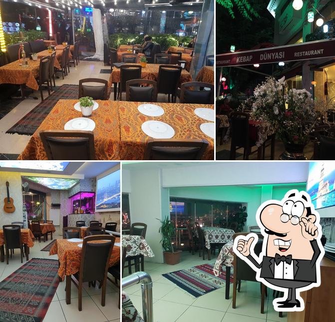 The interior of Kebab Dünyası Cafe&Restaurant