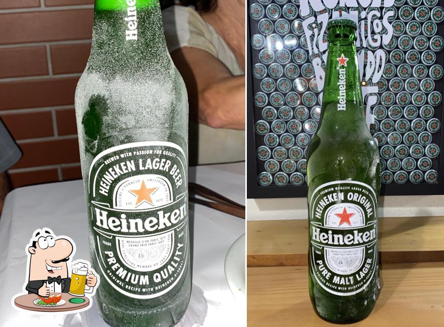 Peça uma tulipa de cerveja leve ou escura