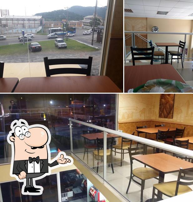 O interior do Subway