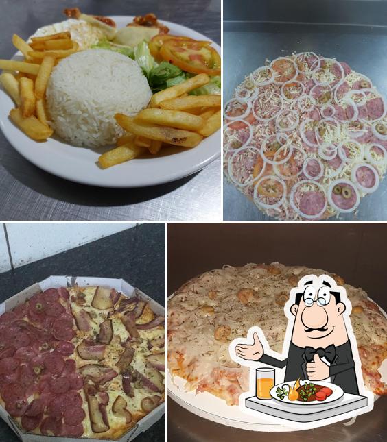 Comida em Brito's Pizzaria