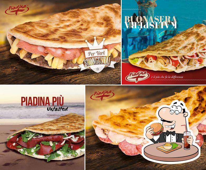 Prova un hamburger a Piadina Più