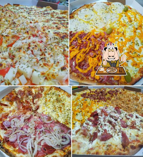 No Pizzaria Per Tutti, você pode desfrutar de pizza