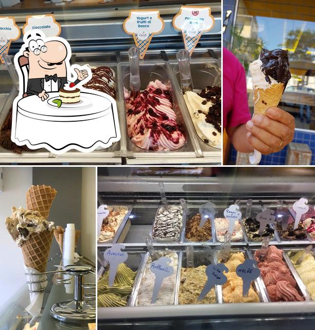 Coccole Gelato Italiano provê uma seleção de sobremesas