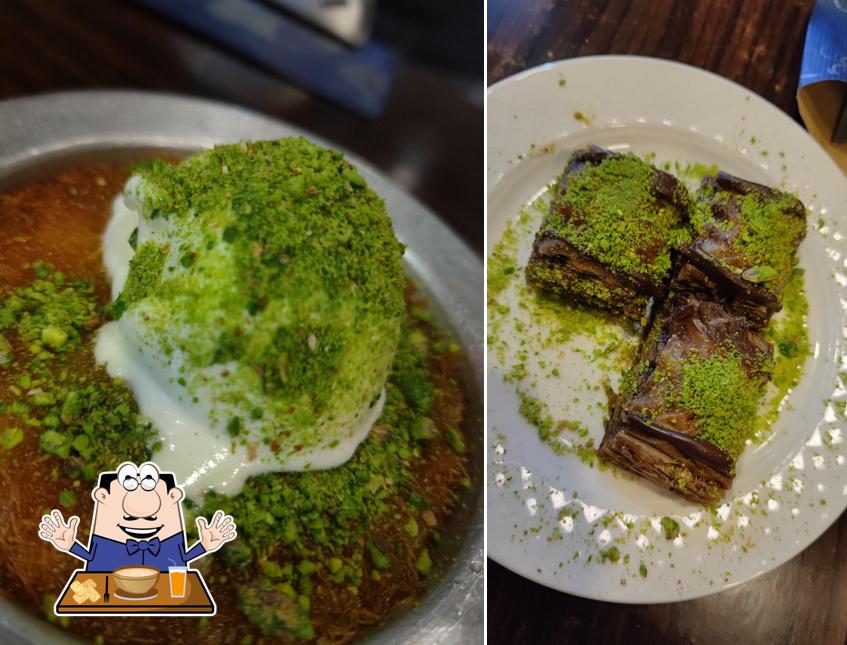 Nourriture à Levent Börek Künefe